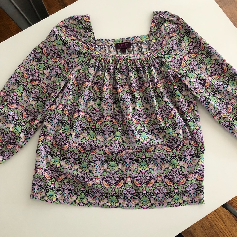 JCrew floral top
